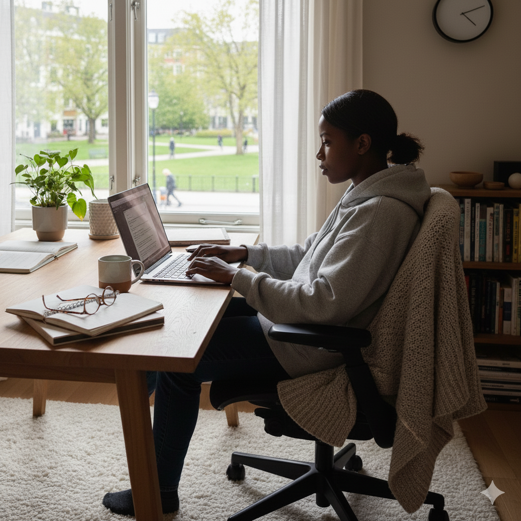 Person with mobile phone